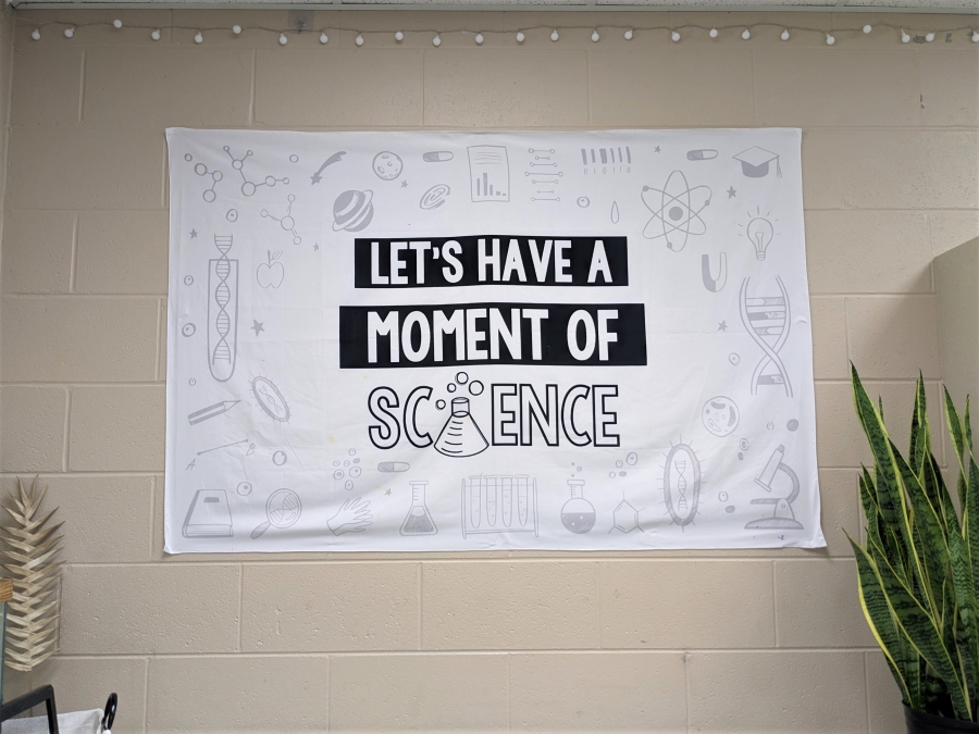 Poster: Let's have a moment of Science.